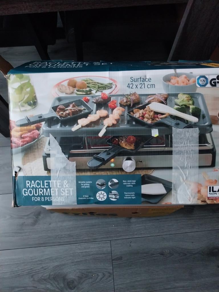 Nieuw gourmet stel, Witgoed en Apparatuur, Gourmetstellen, Ophalen of Verzenden, Nieuw, 4 t/m 7 personen