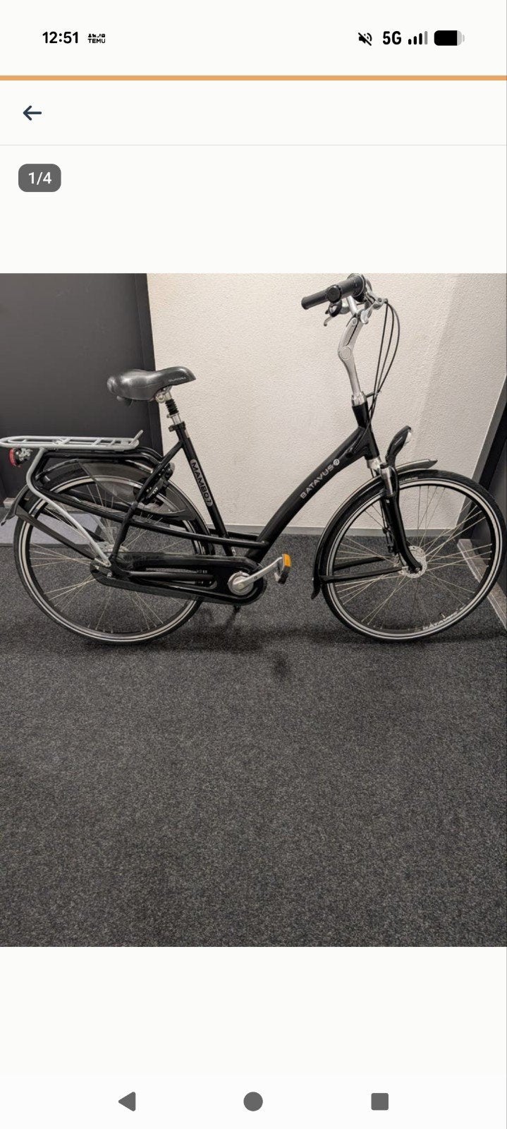 Batavus Damesfiets - Zo goed als nieuw, Ophalen, Velgrem, Versnellingen, Batavus