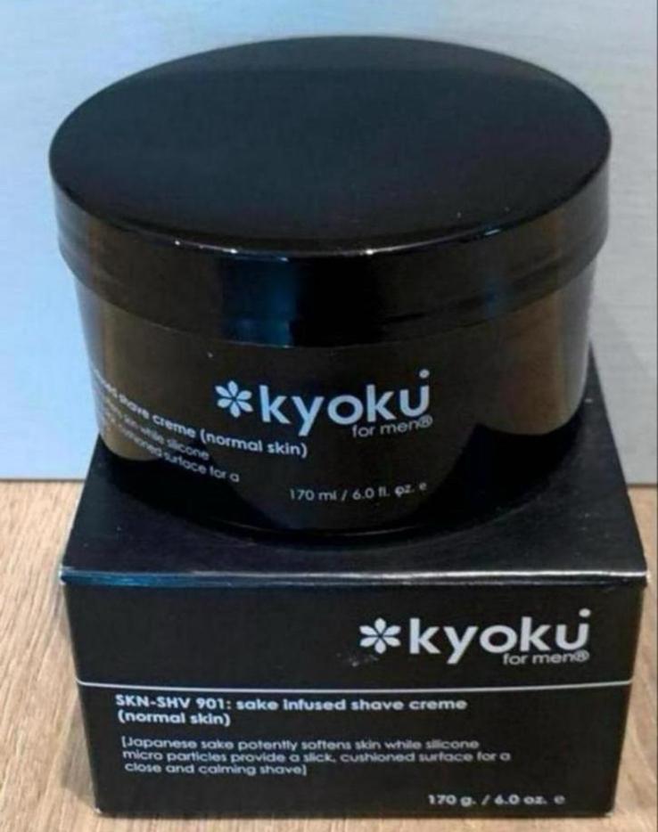 Kyoku for men skn-shv 901:sake infused shave creme(normal), Ophalen of Verzenden, Nieuw, Gehele gezicht, Reiniging