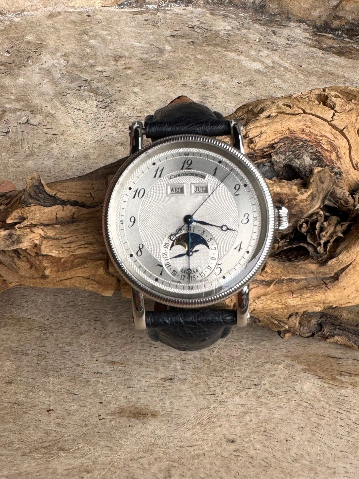 Chronoswiss Lunar, Ophalen, Staal, Overige merken, 1960 of later