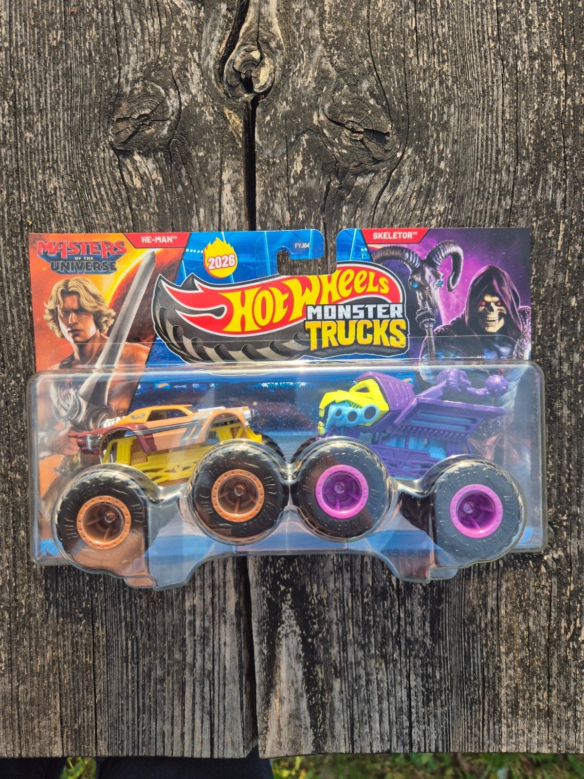 Hot Wheels Monster Trucks He-Man & Skeletor, Kinderen en Baby's, Speelgoed | Racebanen, Ophalen of Verzenden, Nieuw