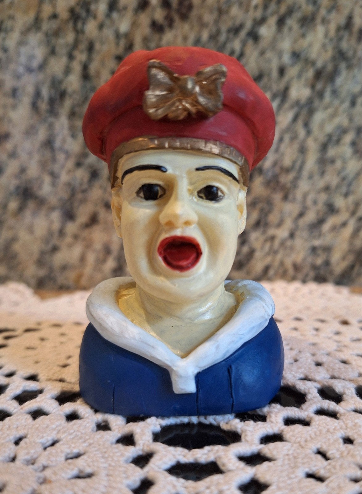 Oude Gaper beeldje, Ophalen of Verzenden, Gebruikt, Dier