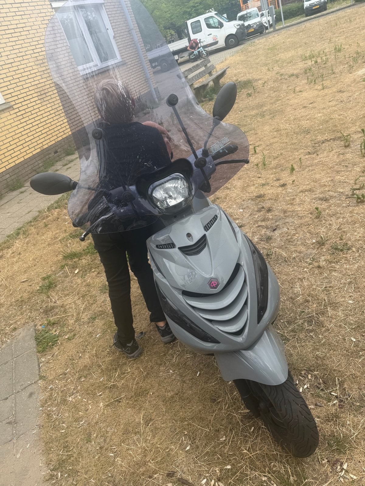 Piaggio Zip Scooter blauw kenteken, Fietsen en Brommers, Ophalen of Verzenden, Gebruikt, Overige typen, Piaggio