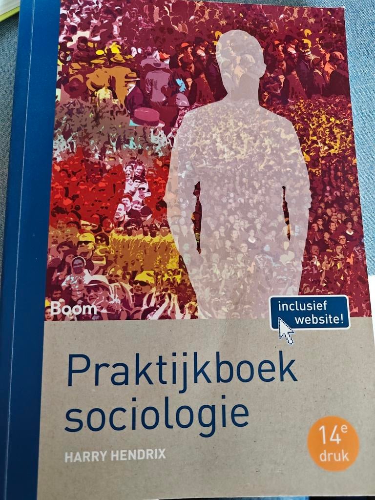 Praktijkboek Sociologie - Harry Hendrix (14e druk), Boeken, Studieboeken en Cursussen, Ophalen of Verzenden, Zo goed als nieuw