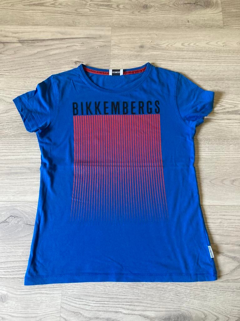 Supermooi shirt van Bikkembergs maat 164, Ophalen of Verzenden, Zo goed als nieuw, Jongen, Shirt of Longsleeve