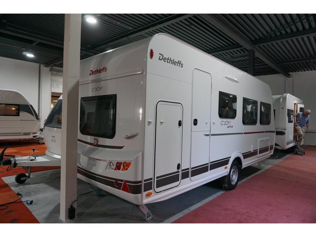 Dethleffs C'Joy Active 480 QLK, Caravans en Kamperen, Standaardzit, Bedrijf, Dwarsbed, Dethleffs