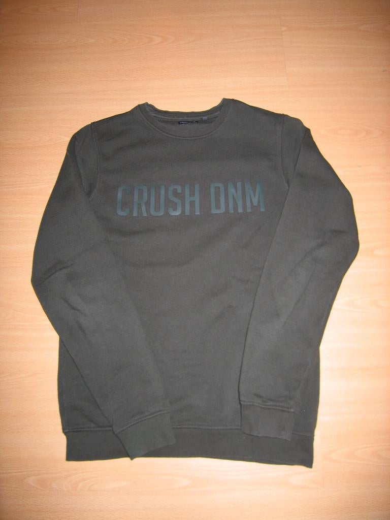 Crush Denim donkergroene sweater maat 176, Jongen of Meisje, Trui of Vest, Ophalen of Verzenden, Zo goed als nieuw