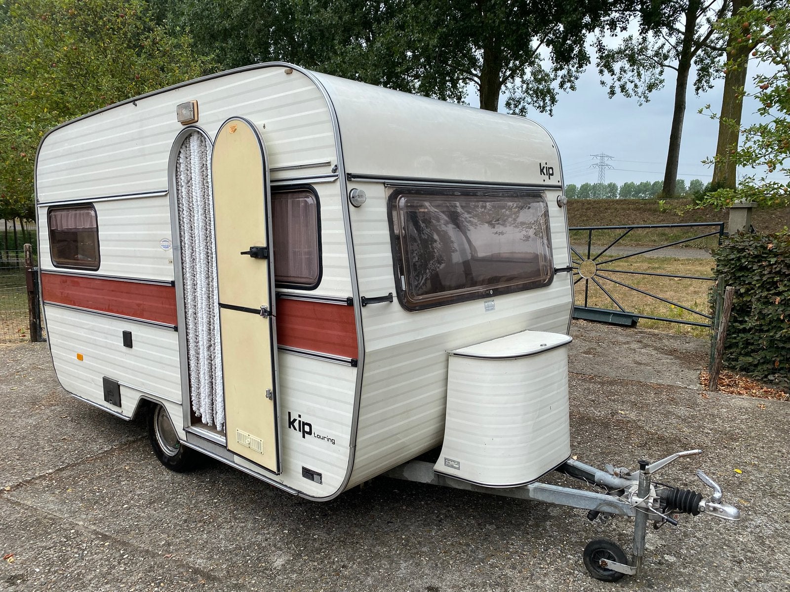 Originele Kip 390 oldtimer, Caravans en Kamperen, Caravans, Kip, Tot en met 2, Particulier, Luifel
