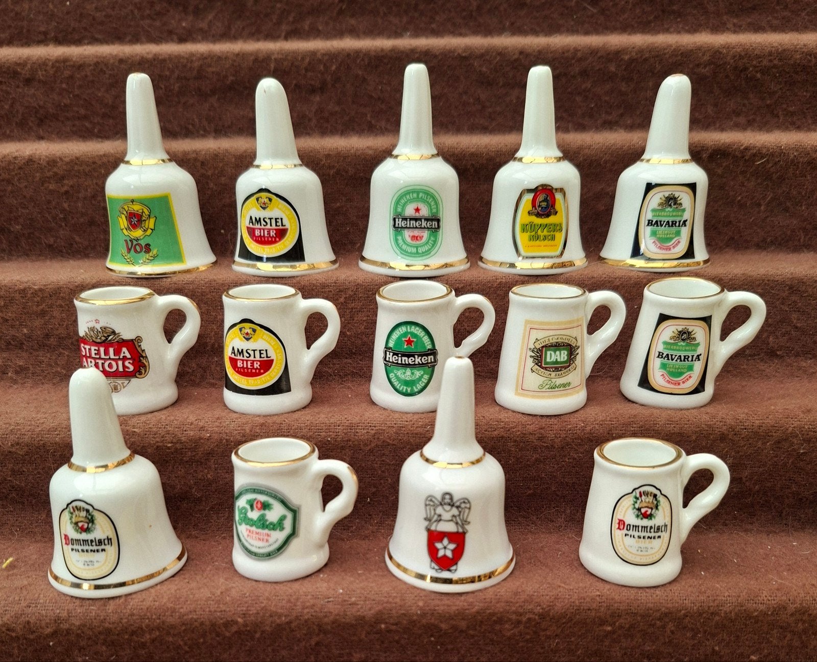miniatuur pulletjes en belletjes biermerken, Ophalen of Verzenden, Zo goed als nieuw, Flesje(s), Overige merken