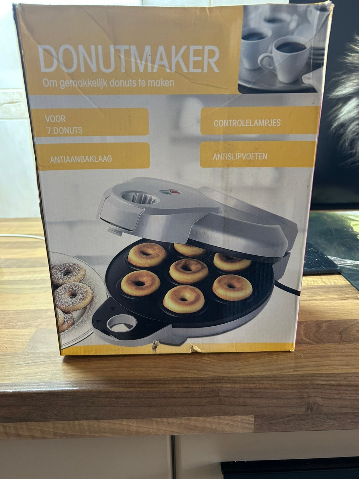 Donutmaker voor 7 donuts - Nieuw in beschadigde doos, Ophalen, Nieuw