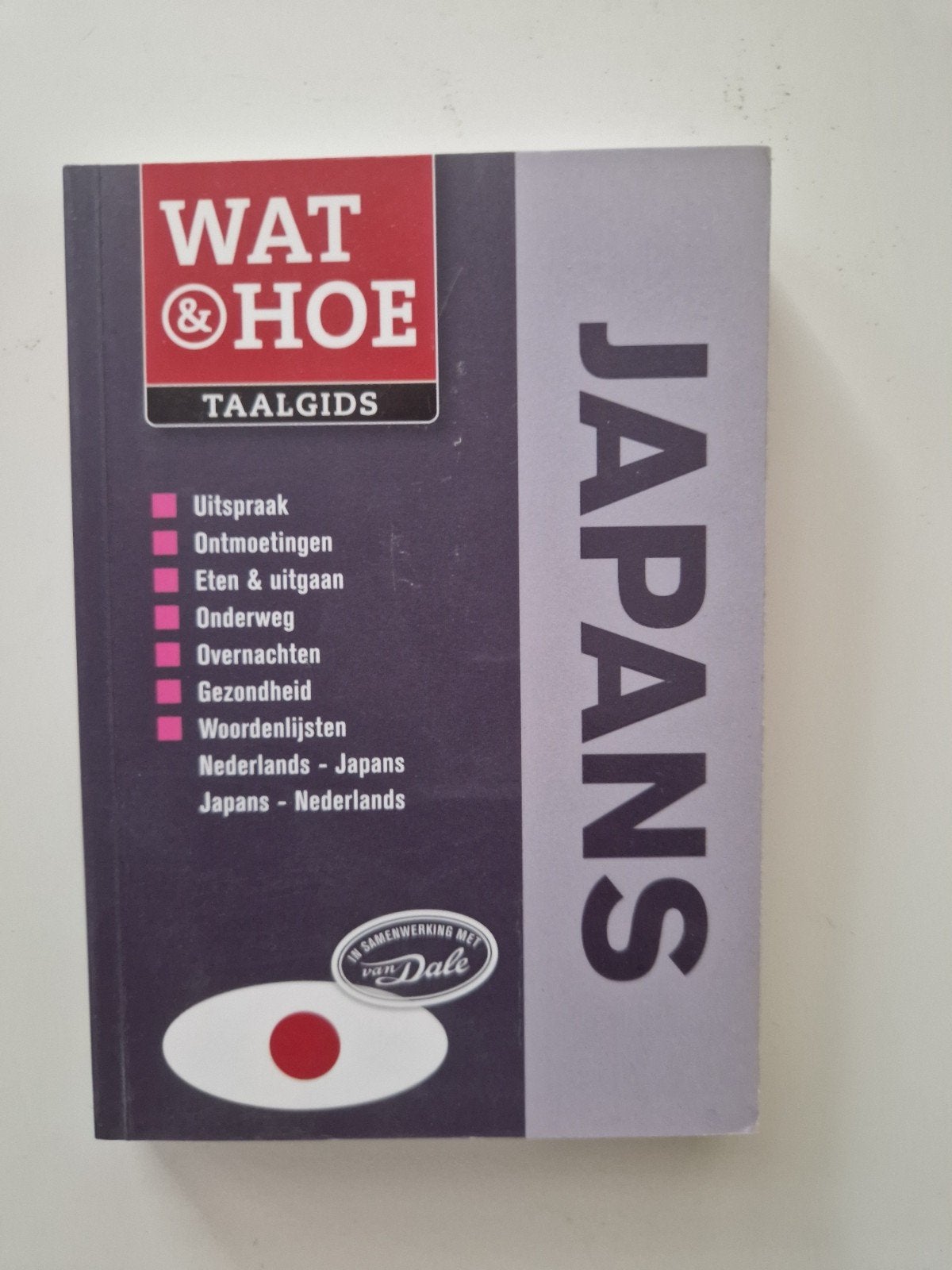 Wat & Hoe Taalgids Japans - Van Dale, Boeken, Ophalen, Non-fictie, Van Dale, Zo goed als nieuw