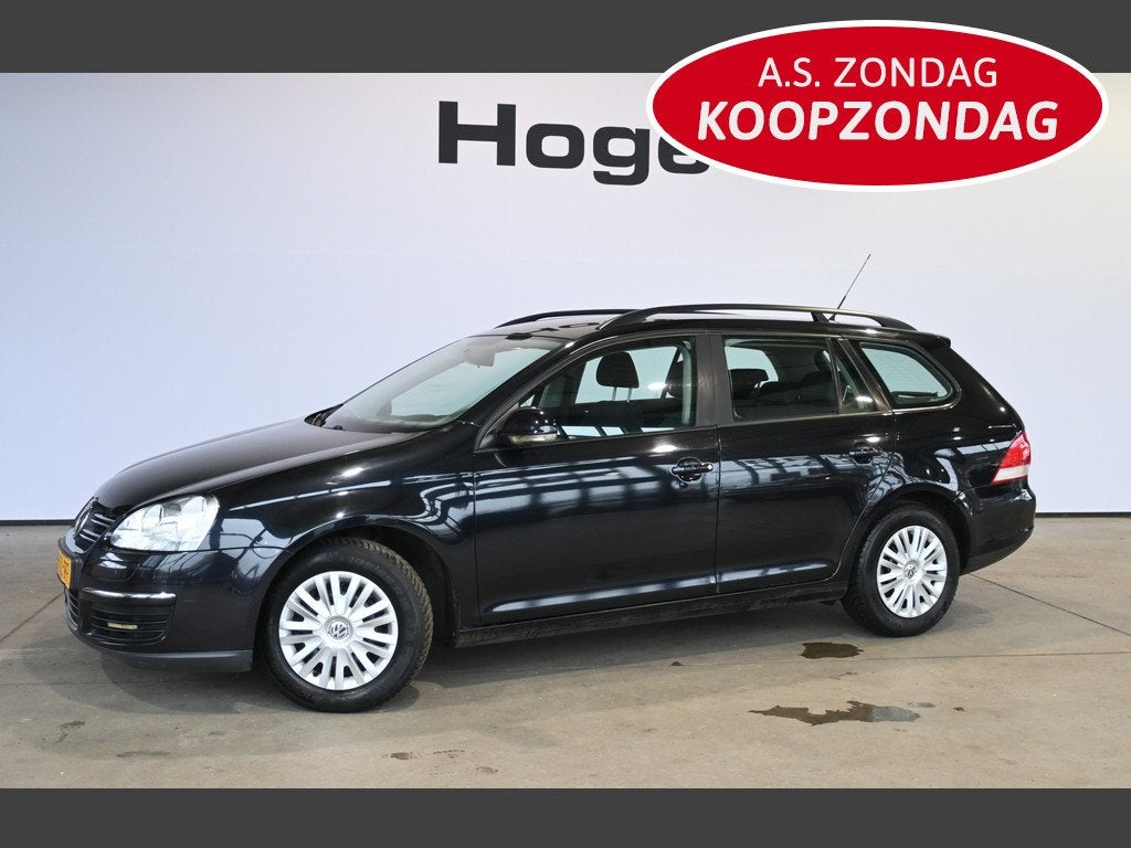 Volkswagen Golf Variant 1.9 TDI Trendline Automaat Clima Cru, Auto's, Volkswagen, Gebruikt, Zwart, 4 cilinders, Zwart