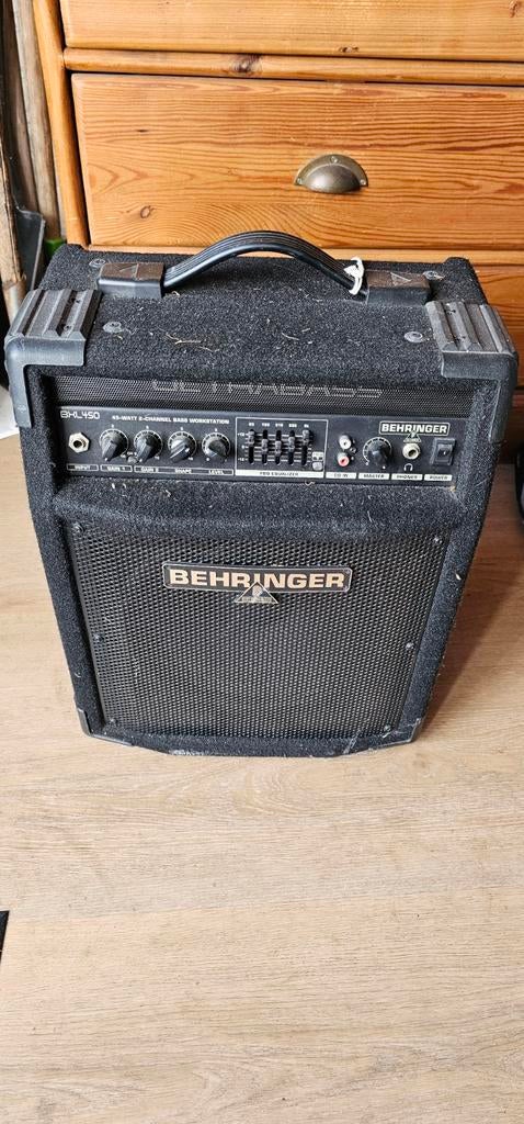 Behringer Ultrabass BXL450 Basgitaarversterker, Ophalen, Gebruikt