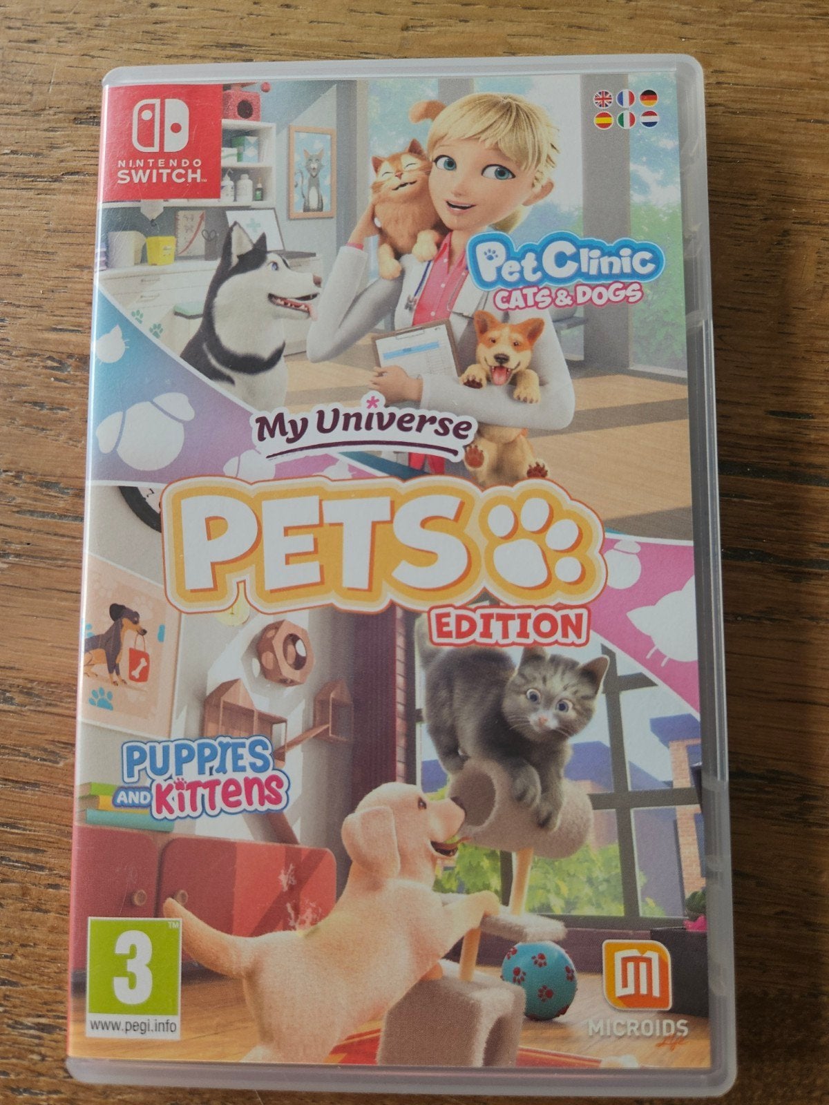 Nintendo Switch My Universe Pets edition, 1 speler, Ophalen of Verzenden, Zo goed als nieuw, Vanaf 3 jaar