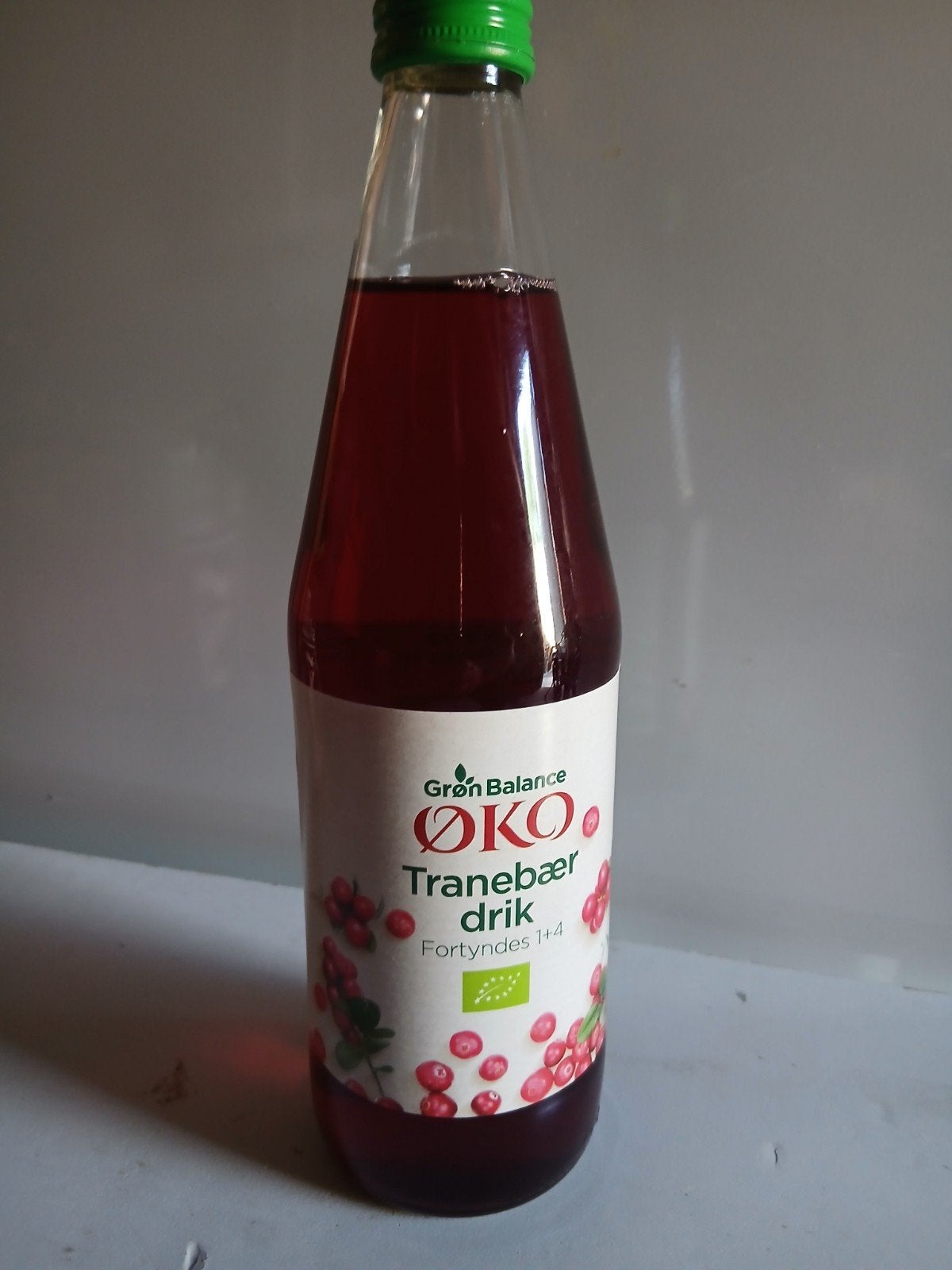Siroop biologisch cranberry, Ophalen