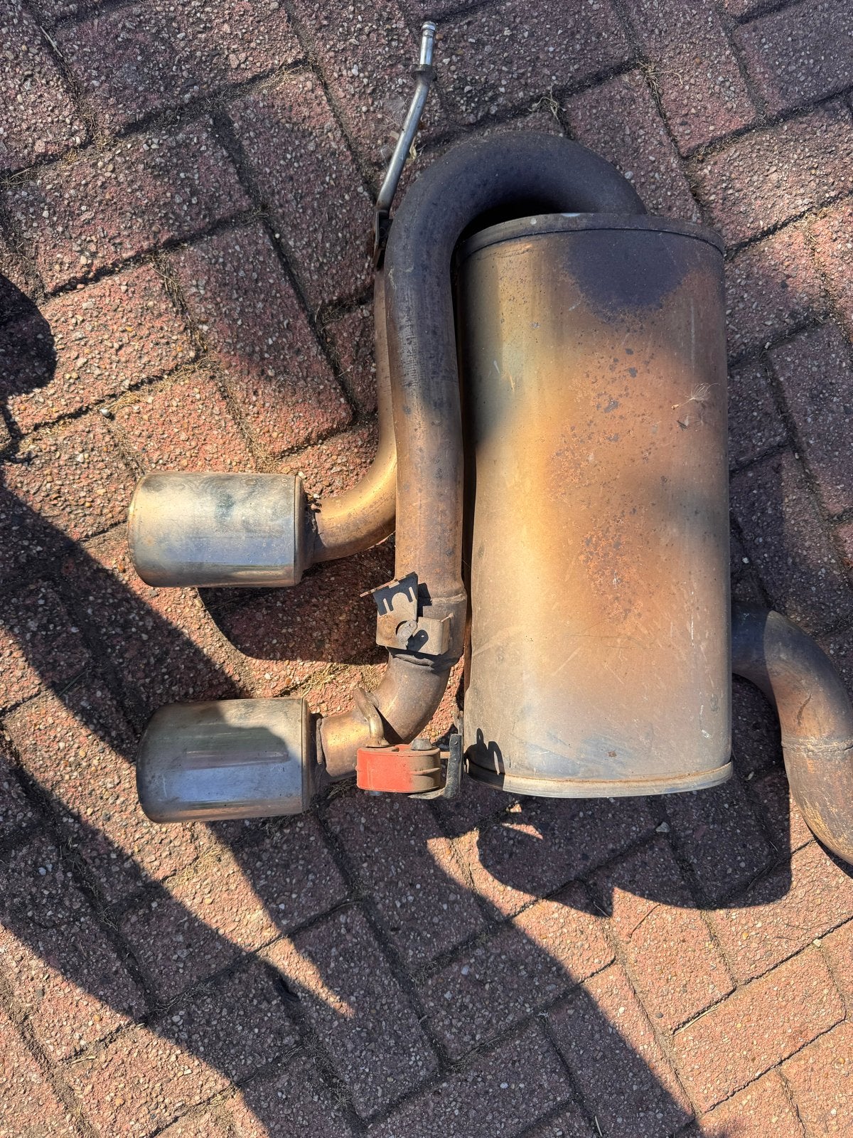 Bull-X HG Motorsport uitlaat  Golf 5r32 of golf 6r, Ophalen, Gebruikt, Volkswagen