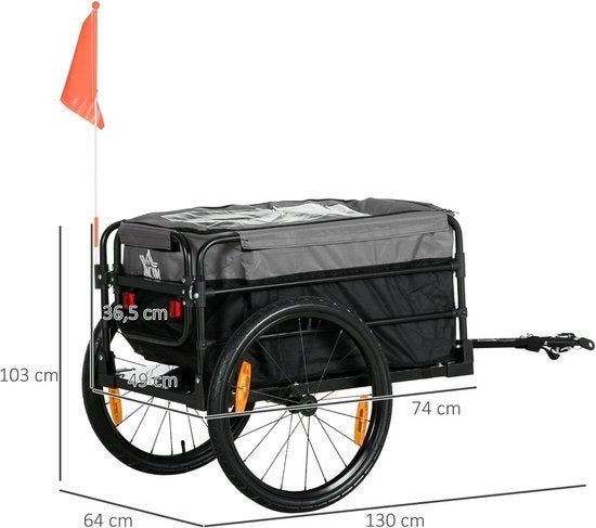 2-In-1 Fietskar – Fietstrailer – Handwagen – Transportwagen, Corvance B.V., Verzenden, Nieuw, Corvancebol@gmail.com