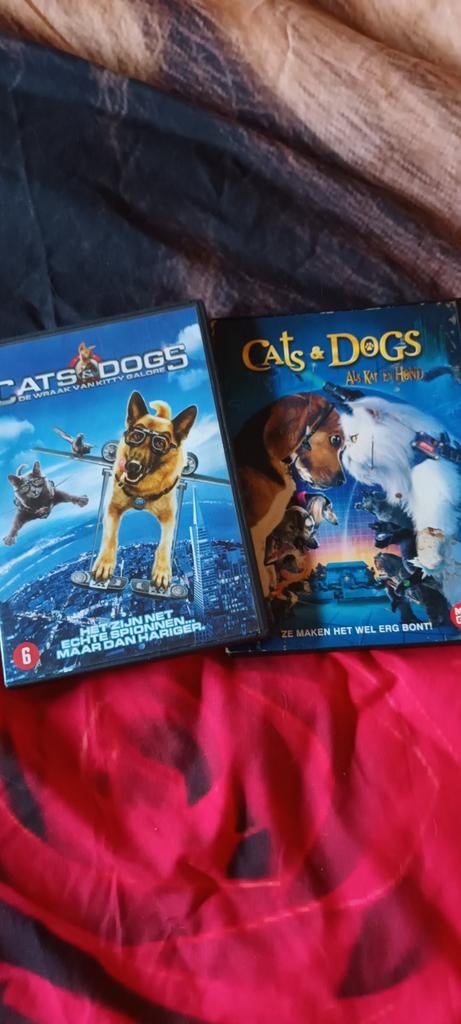 Cats & Dogs 1 en 2, Alle leeftijden, Ophalen of Verzenden, Zo goed als nieuw
