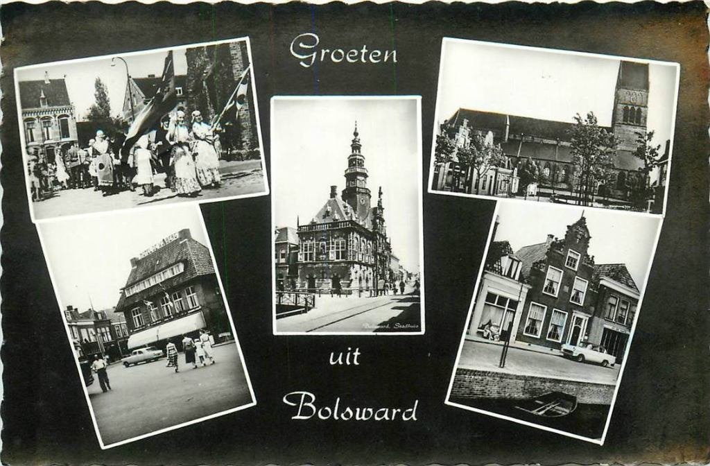 388-493-015 Bolsward, Verzenden, Voor 1920, Friesland