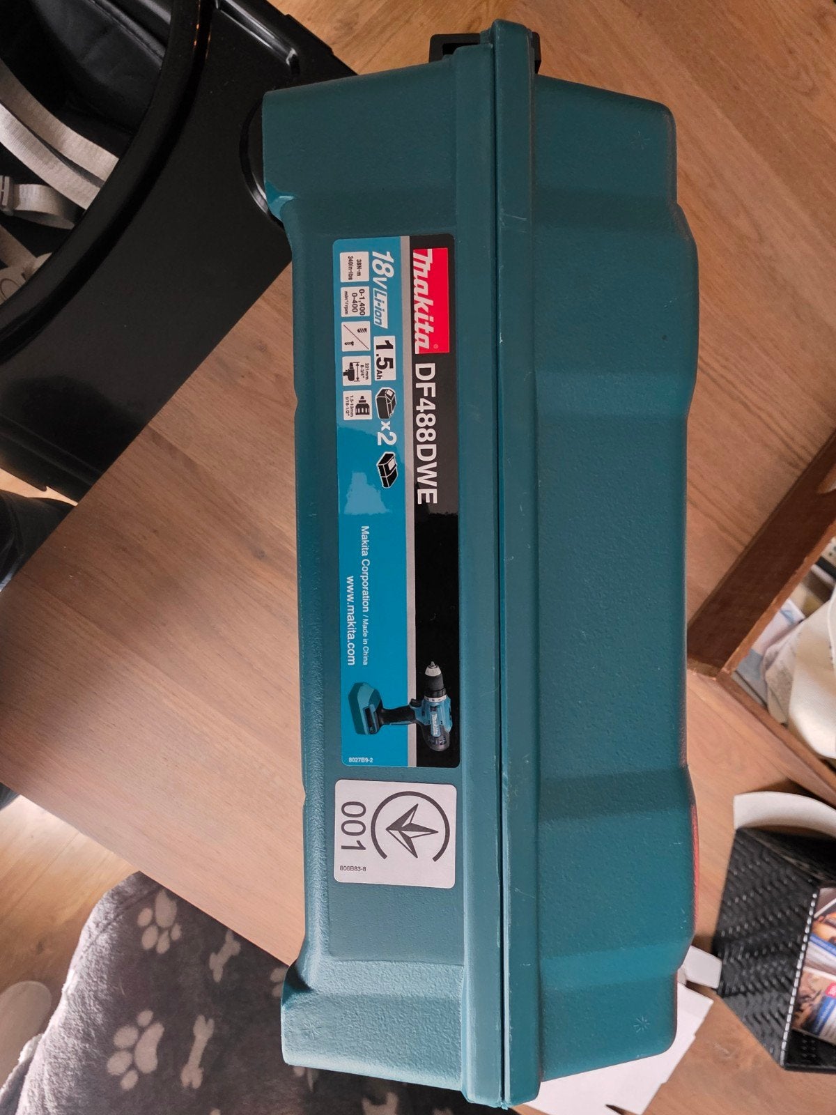Makita accuboormachine lege kist te koop, Doe-het-zelf en Verbouw, Ophalen, Gebruikt