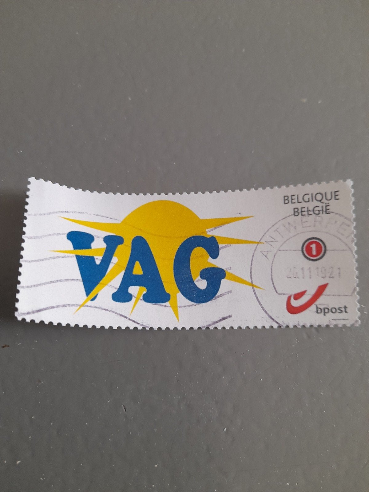 Belgie persoonlijke zegel (5), Ophalen of Verzenden