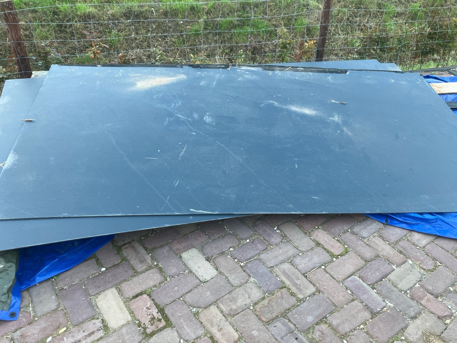 Gebruikte Trespa platen - Diverse afmetingen, Ophalen, Gebruikt, HPL, Minder dan 20 mm