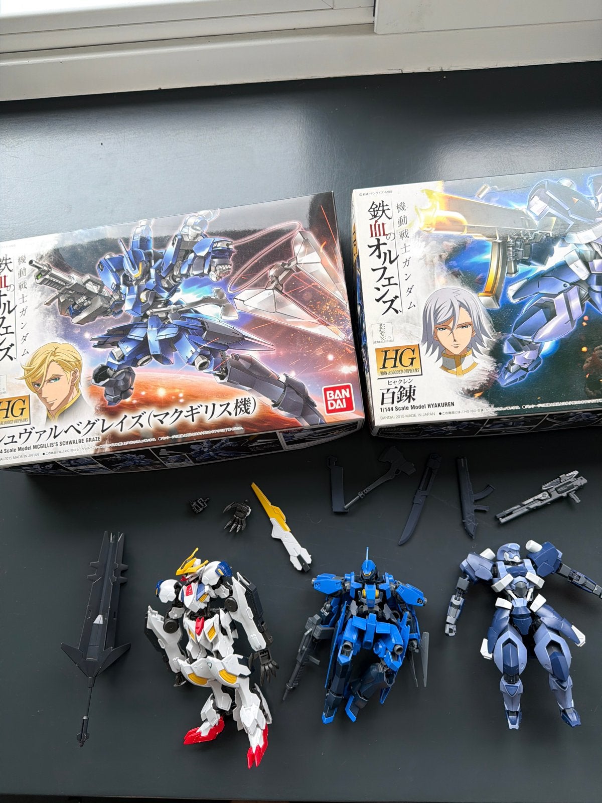 Gundam Model Kits - HG 1/144 Schwalbe Graze & Hyakuren, Ophalen of Verzenden, Nieuw, 1:35 tot 1:50, Figuur of Figuren