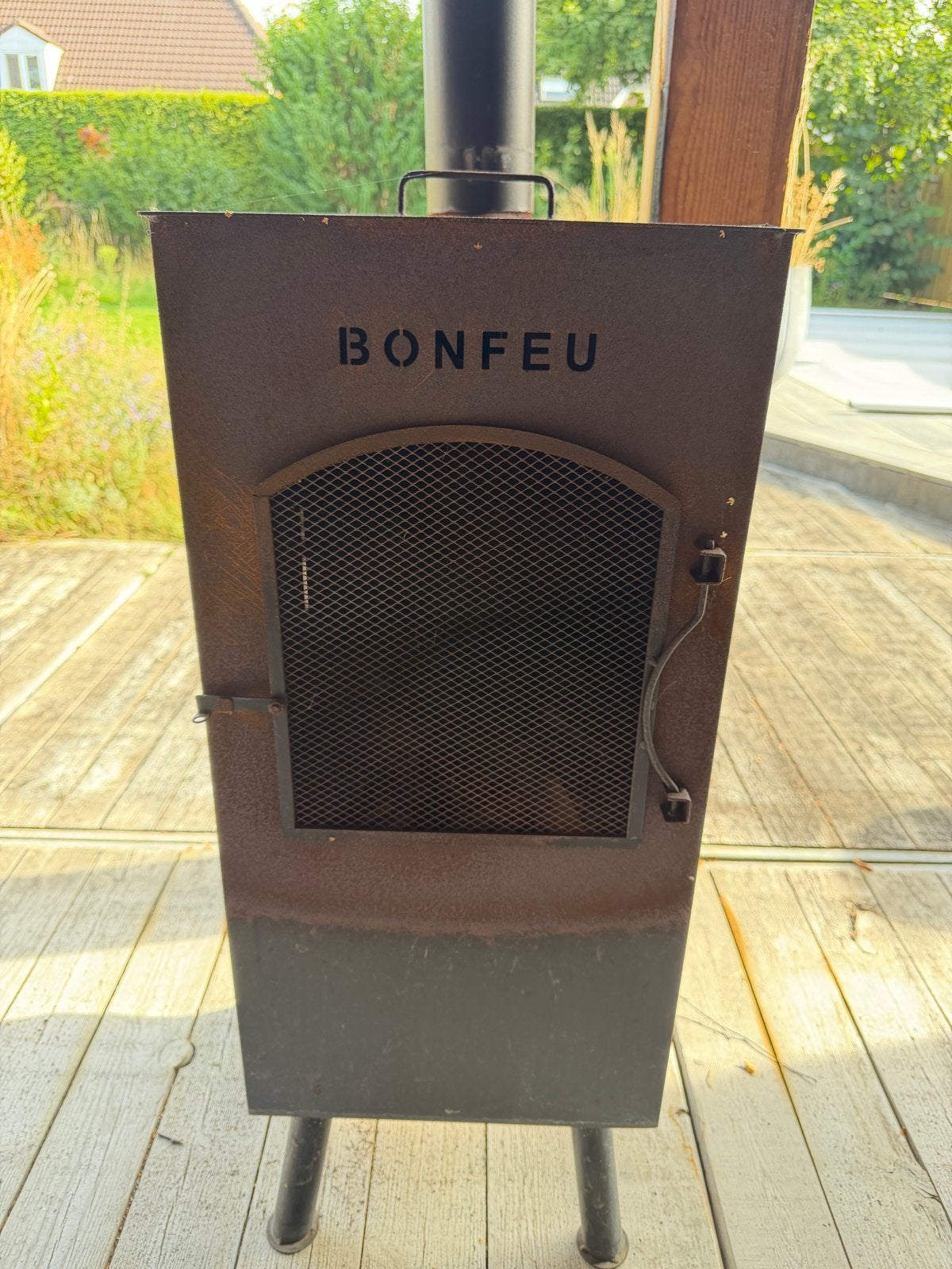 Bonfeu vuurton/buitenhaard/kachel - Zo goed als nieuw, Ophalen, Zo goed als nieuw, Vuurton
