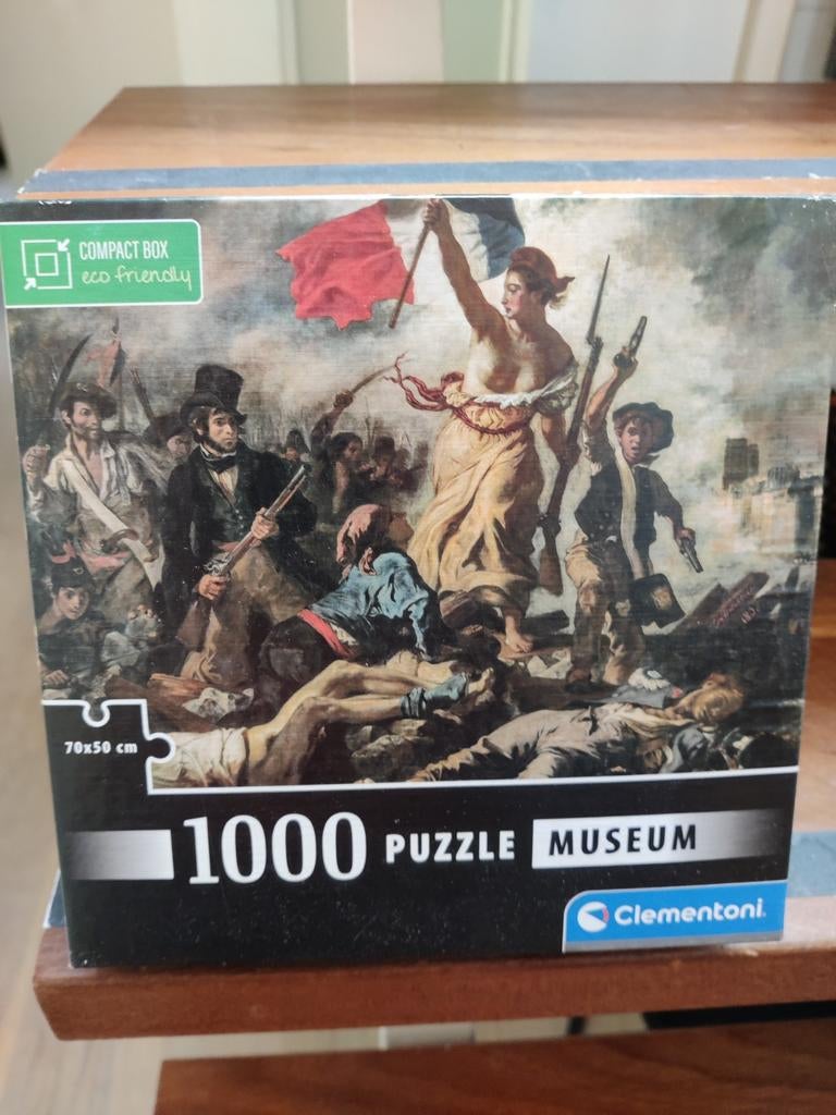 Prachtige puzzel, museum, 1000 stukjes, Ophalen of Verzenden, 500 t/m 1500 stukjes, Zo goed als nieuw, Legpuzzel