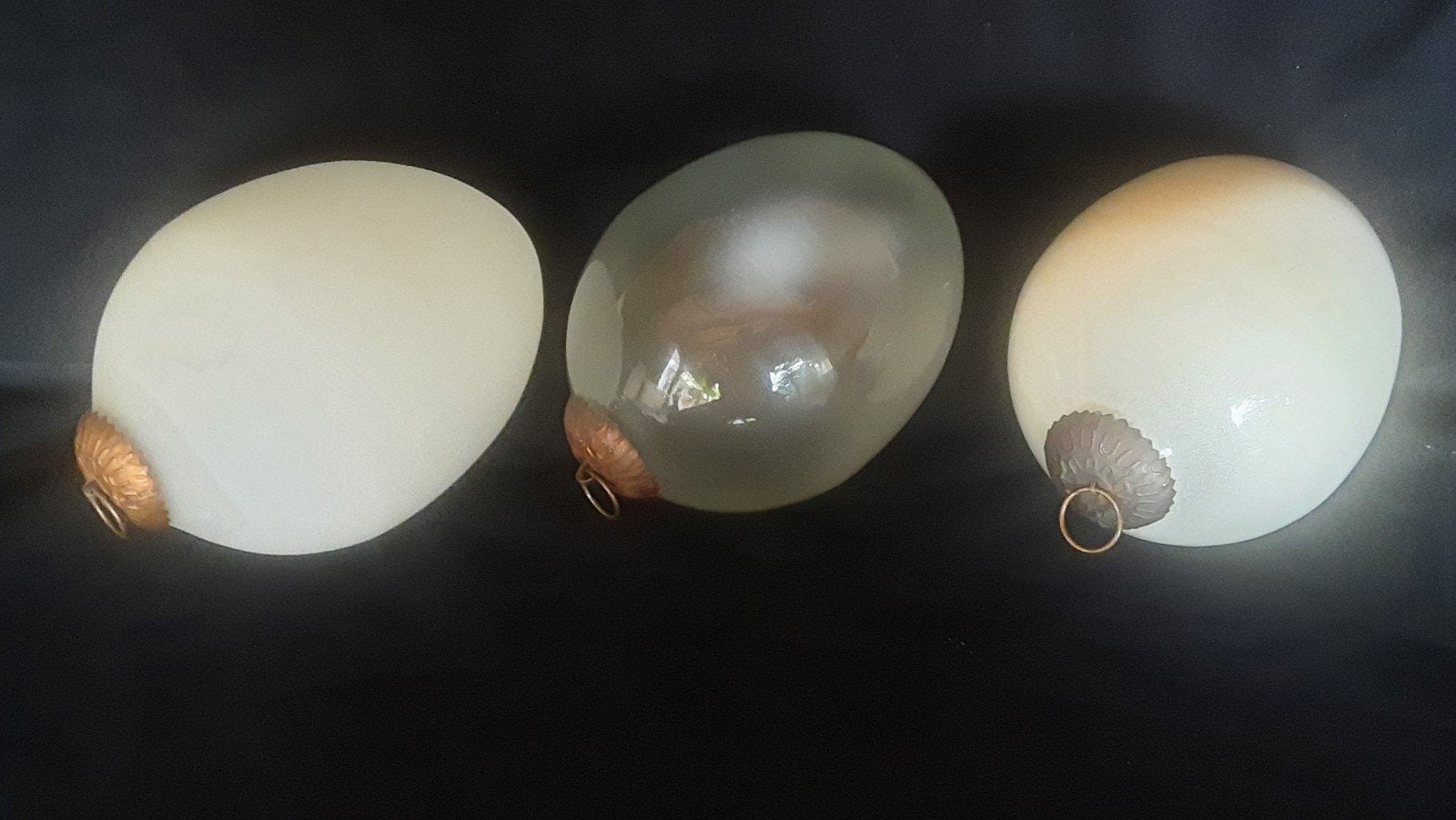 Antieke kerstballen glas decoratie begin 1900,beschrijving, Antiek en Kunst, Ophalen of Verzenden