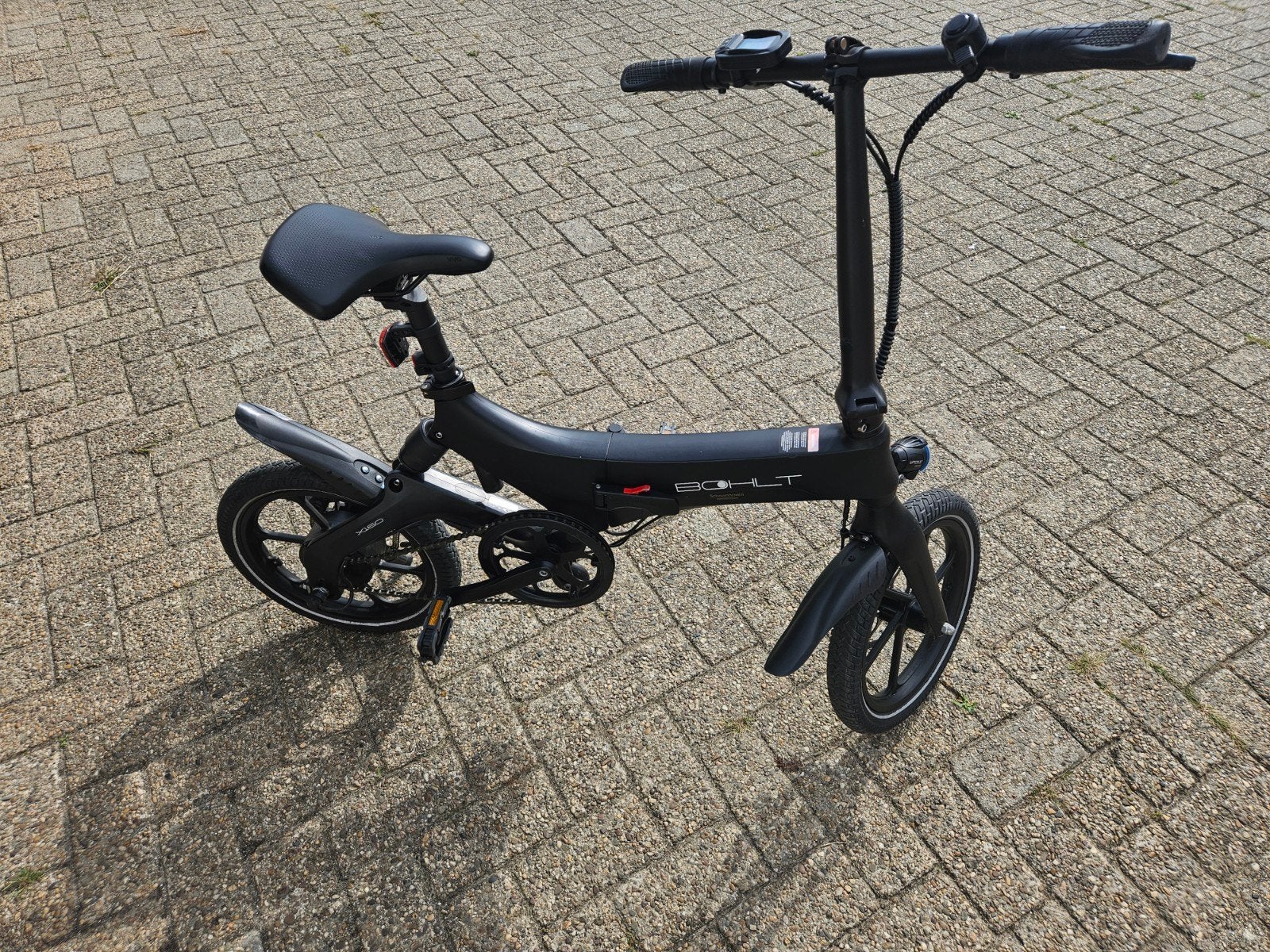 bohlt x160 zwart vouwfiets, Ophalen