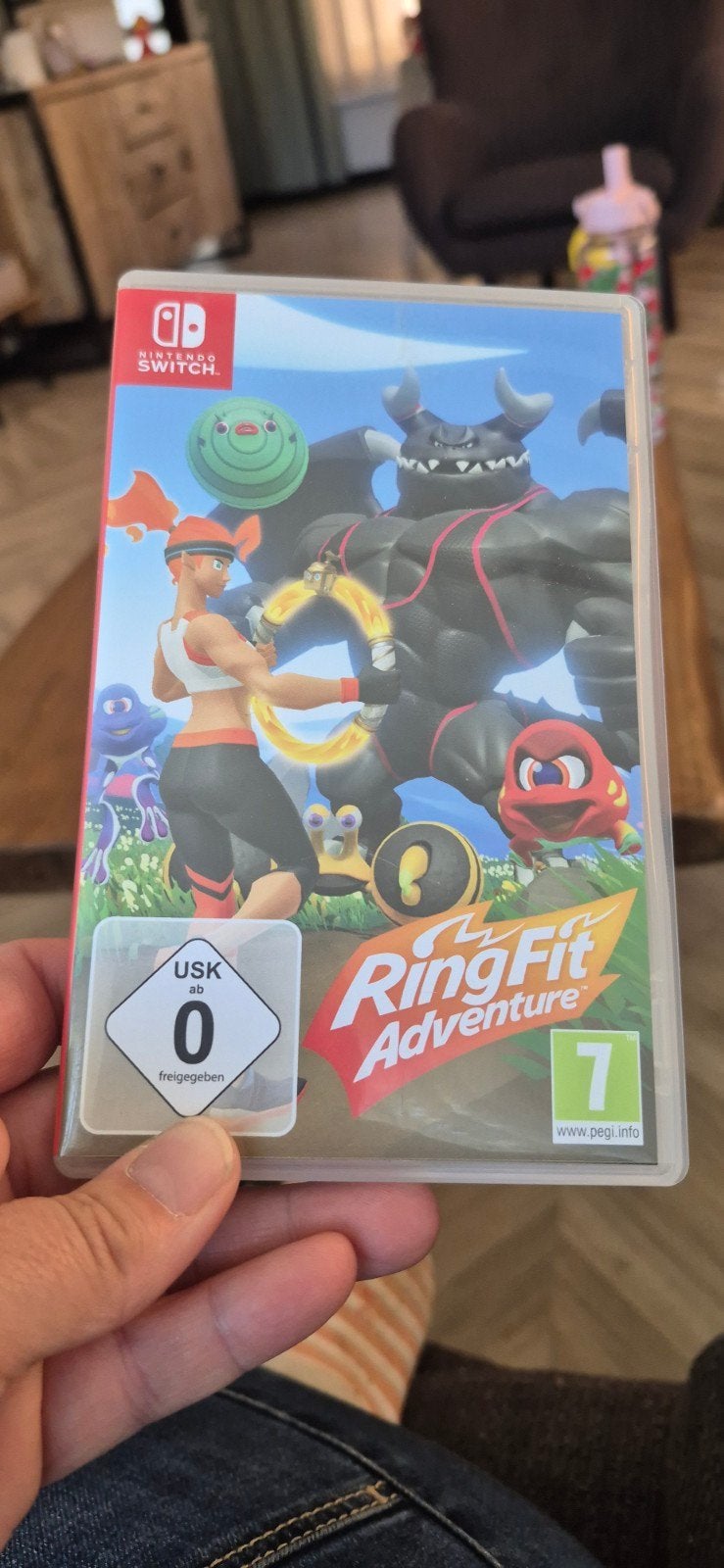 Ring Fit Adventure Nintendo Switch met Ring-Con en Leg Strap, Spelcomputers en Games, Games | Nintendo Switch, Ophalen of Verzenden