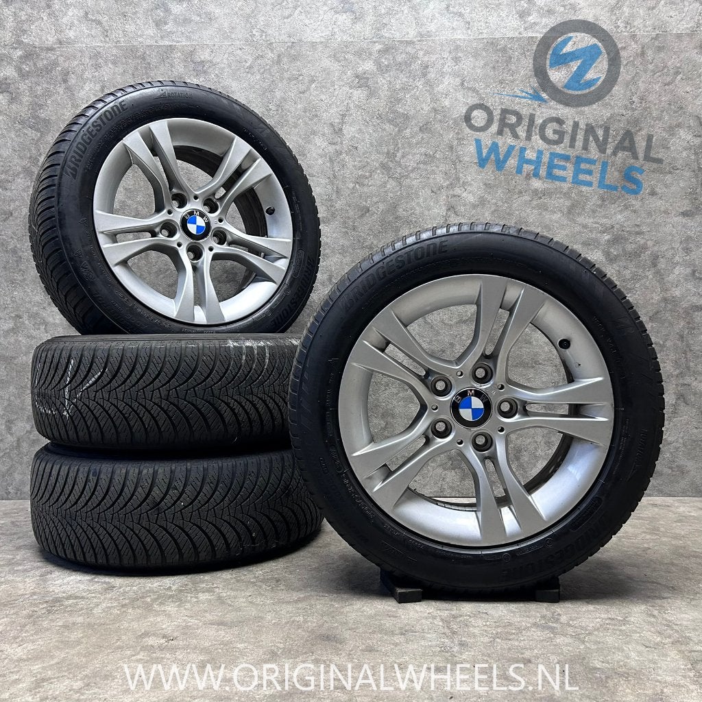 16 inch originele velgen + all season banden BMW 3 serie, Gebruikt, 16 inch, Info@originalwheels.nl, Banden en Velgen