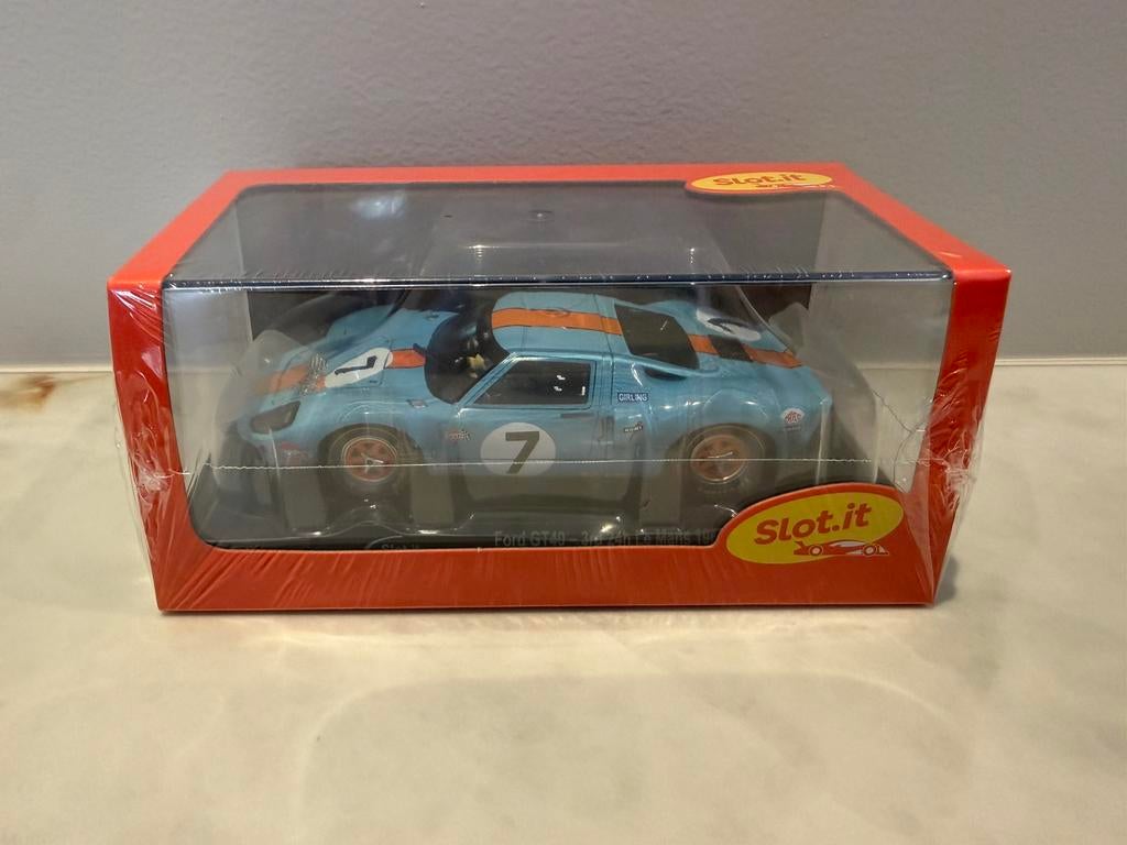 Slot it Ford GT40, Ophalen of Verzenden, Nieuw, Elektrisch, Overige merken