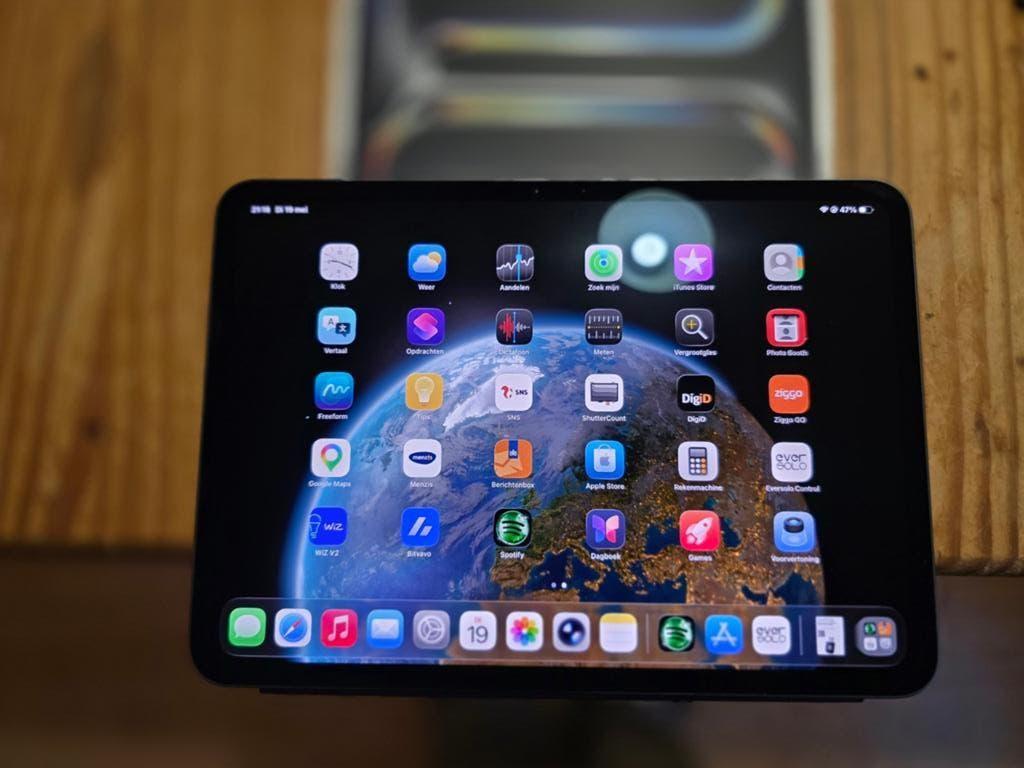 I Pad Pro 11 inch M4 256Gb wifi Space Black, Computers en Software, Apple iPads, Zo goed als nieuw, Apple iPad Pro, Wi-Fi, 11 inch