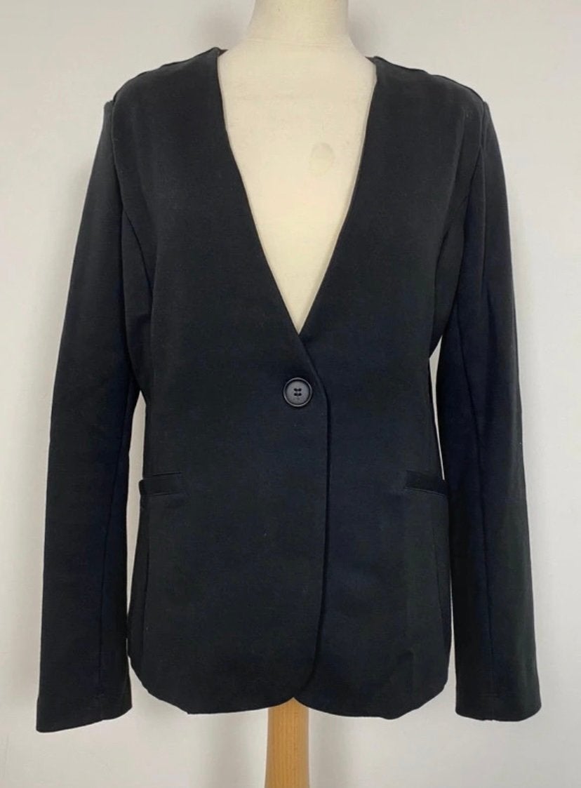 Eksept by Shoeby blazer – zwart – maat XXL, Kleding | Dames, Verzenden, Zwart, Maat 46/48 (XL) of groter, Zo goed als nieuw
