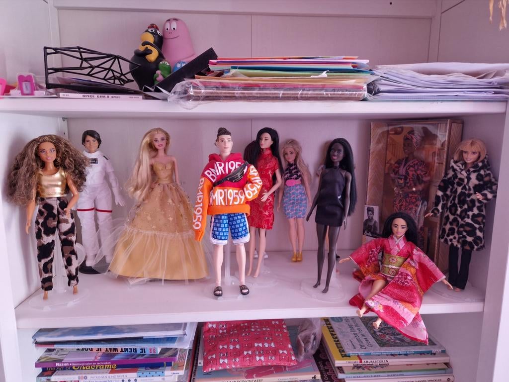 Hele collectie Barbie Fashionistas te koop, Ophalen of Verzenden, Barbie