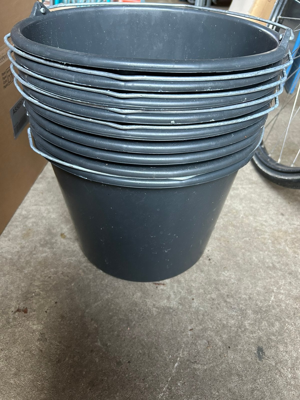 Nieuwe emmers 12 liter, Ophalen of Verzenden, Nieuw, Kunststof