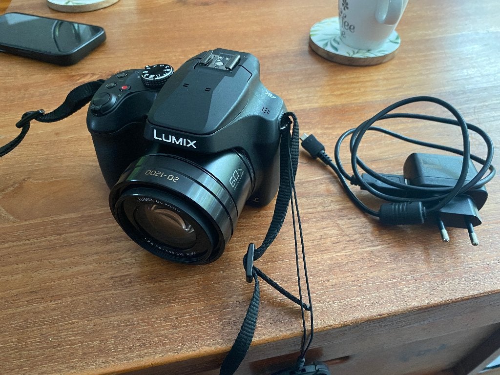 Panasonic Lumix DC-FZ82 Bridgecamera ONGEBRUIKT, Ophalen, Panasonic, Accu, WiFi