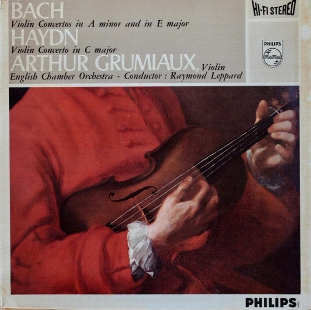 Bach Haydn Arthur Grumiaux Violin Concertos, Cd's en Dvd's, Vinyl | Klassiek, Kamermuziek, Ophalen of Verzenden, Zo goed als nieuw