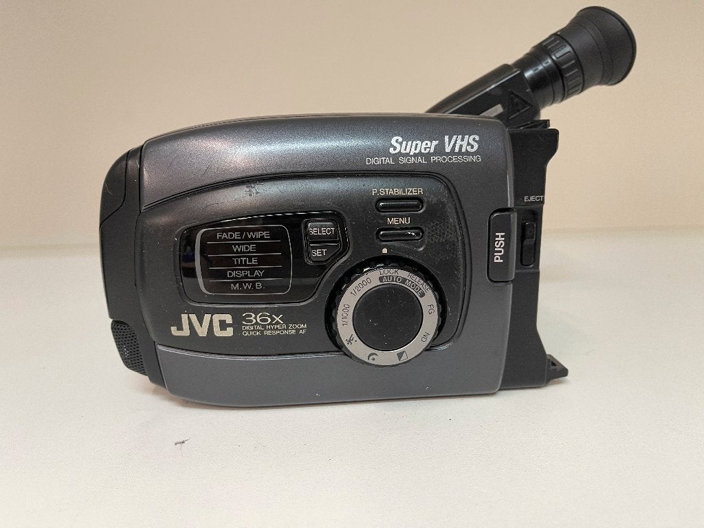 JVC GR-SZ3000EG analoge S-VHS-C camera voor digitaliseren, Audio, Tv en Foto, Videocamera's Analoog, Jvc, N, N, Camera