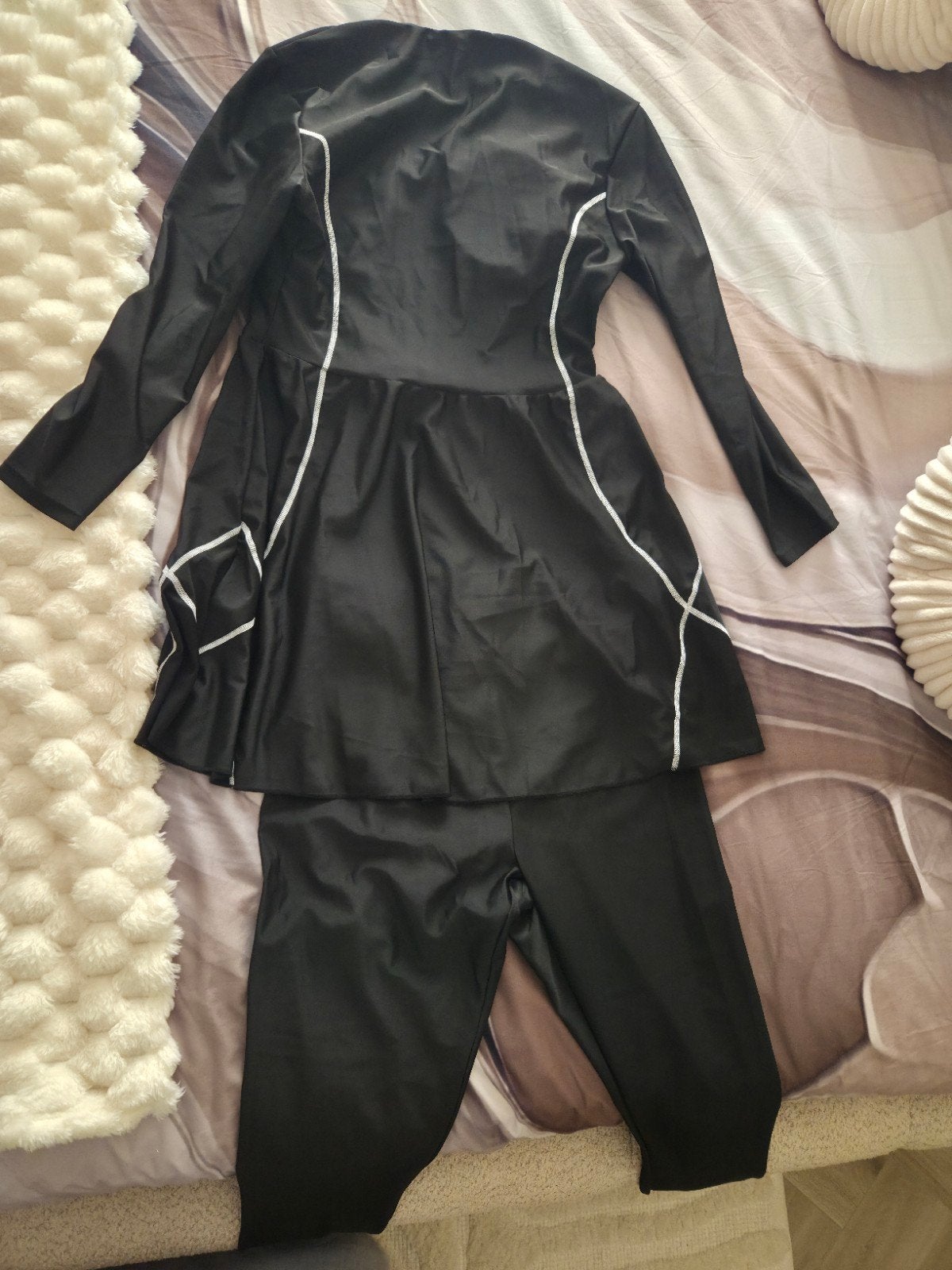 Nieuwe zwarte burkini zwempak., Kleding | Dames, Badmode en Zwemkleding, Overige typen, Zwart, Ophalen of Verzenden, Onbekend