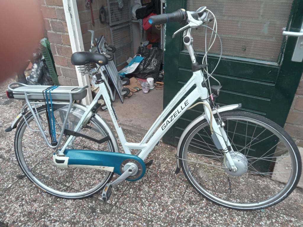 Elektrische fiets gazelle chamonix e-bike nieuwe accu, Fietsen en Brommers, Elektrische fietsen, Ophalen, Gebruikt, Gazelle