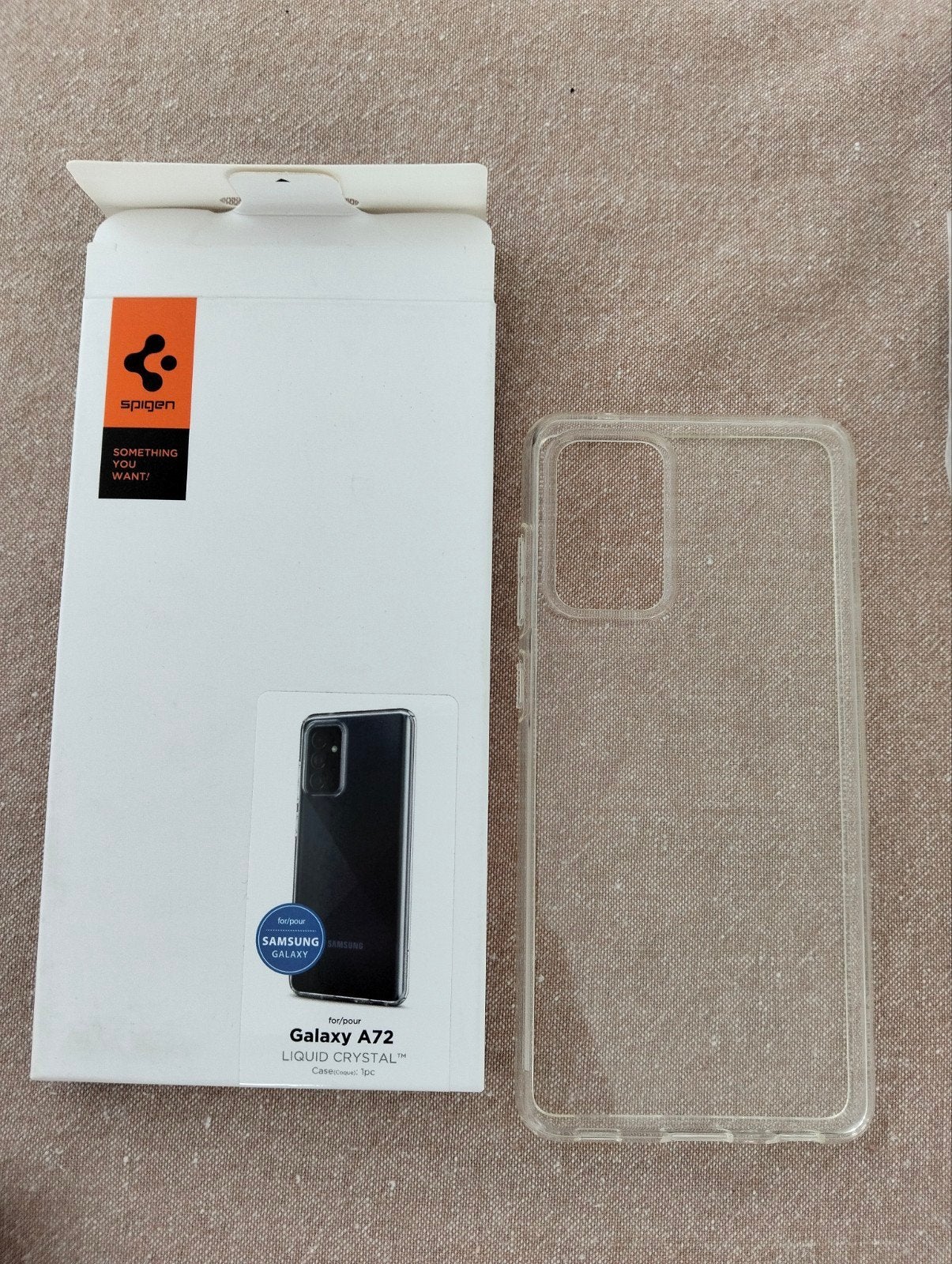 Spigen Liquid Crystal Hoesje voor Samsung Galaxy A72, Ophalen of Verzenden, Zo goed als nieuw, Hoesje of Tasje