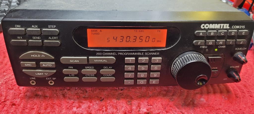 scanner Comtel215, Telecommunicatie, Ophalen of Verzenden, Gebruikt
