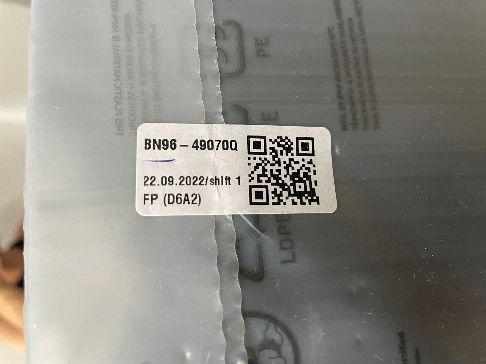Samsung TV Voet BN96-49070Q - Nieuw in verpakking, Audio, Tv en Foto, Ophalen, Nieuw