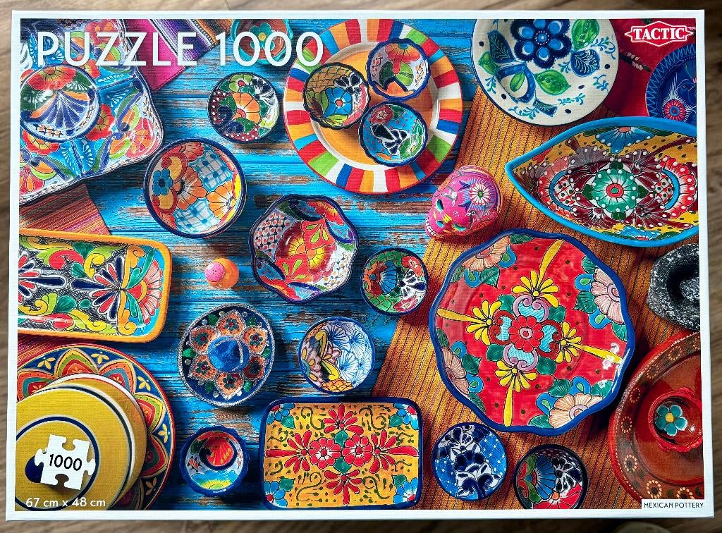 puzzel 1000 stukjes, Ophalen, 500 t/m 1500 stukjes, Zo goed als nieuw, Legpuzzel