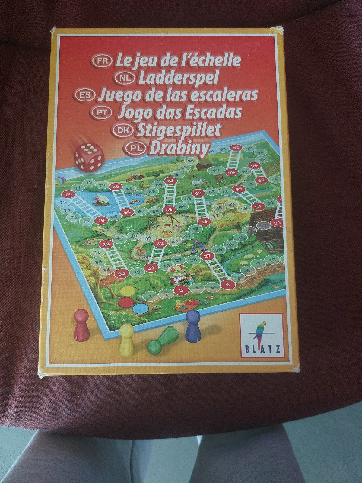 Blatz Ladderspel - Klassiek bordspel voor jong en oud, Hobby en Vrije tijd, Gezelschapsspellen | Bordspellen, Drie of vier spelers