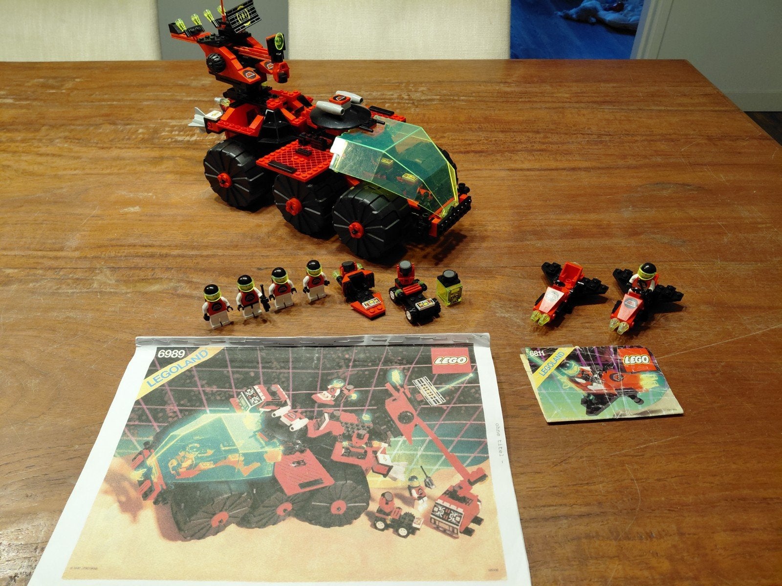 lego Mtron 6989 en 6811, Gebruikt, Lego, Overige typen, Ophalen of Verzenden