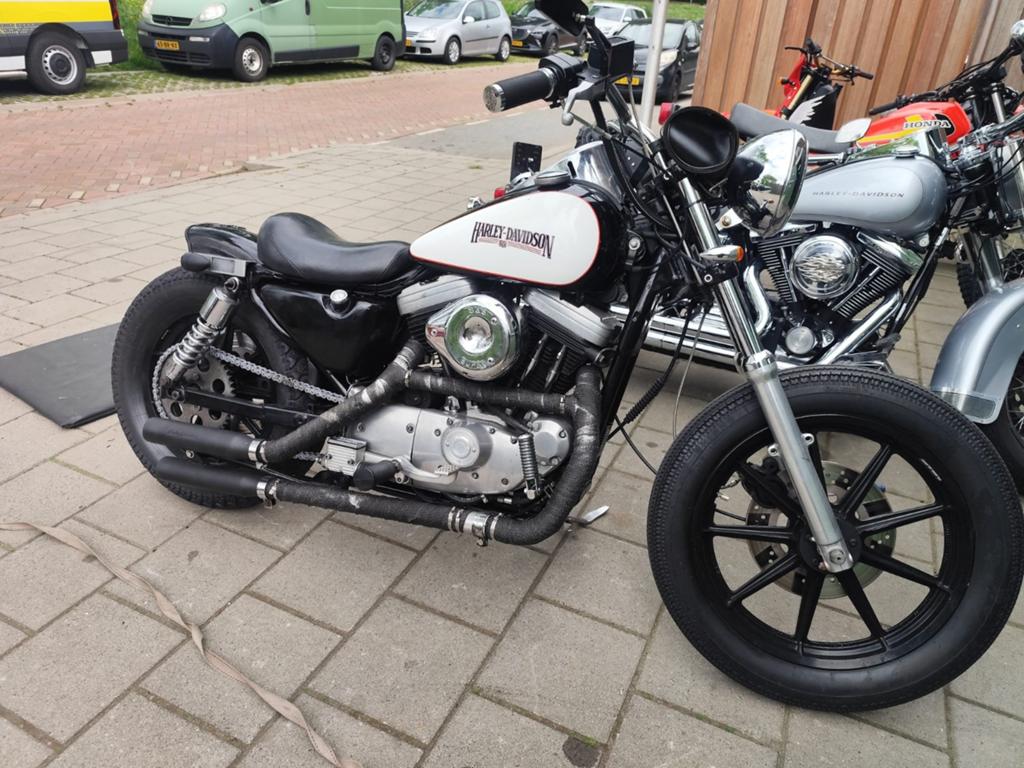 Toffe harley sportster 883, Motoren, Motoren | Harley-Davidson, Particulier, Chopper